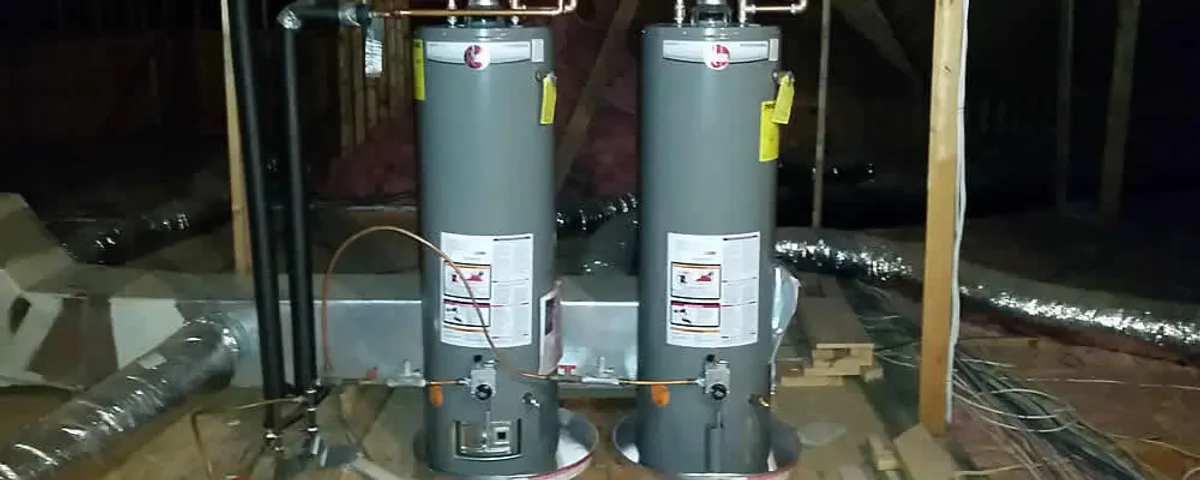 Tankless water heater installation for home hot water in Oak Park, IL